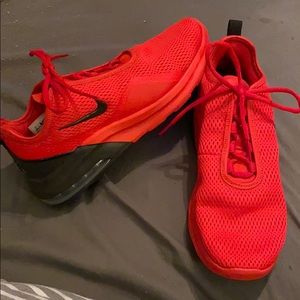 Red and black nikes !